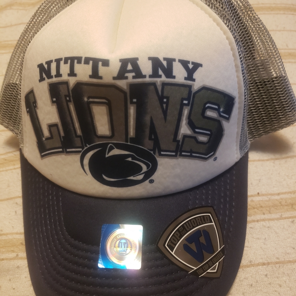 A RARE PENN STATE HAT. NEW. SNAPBACK